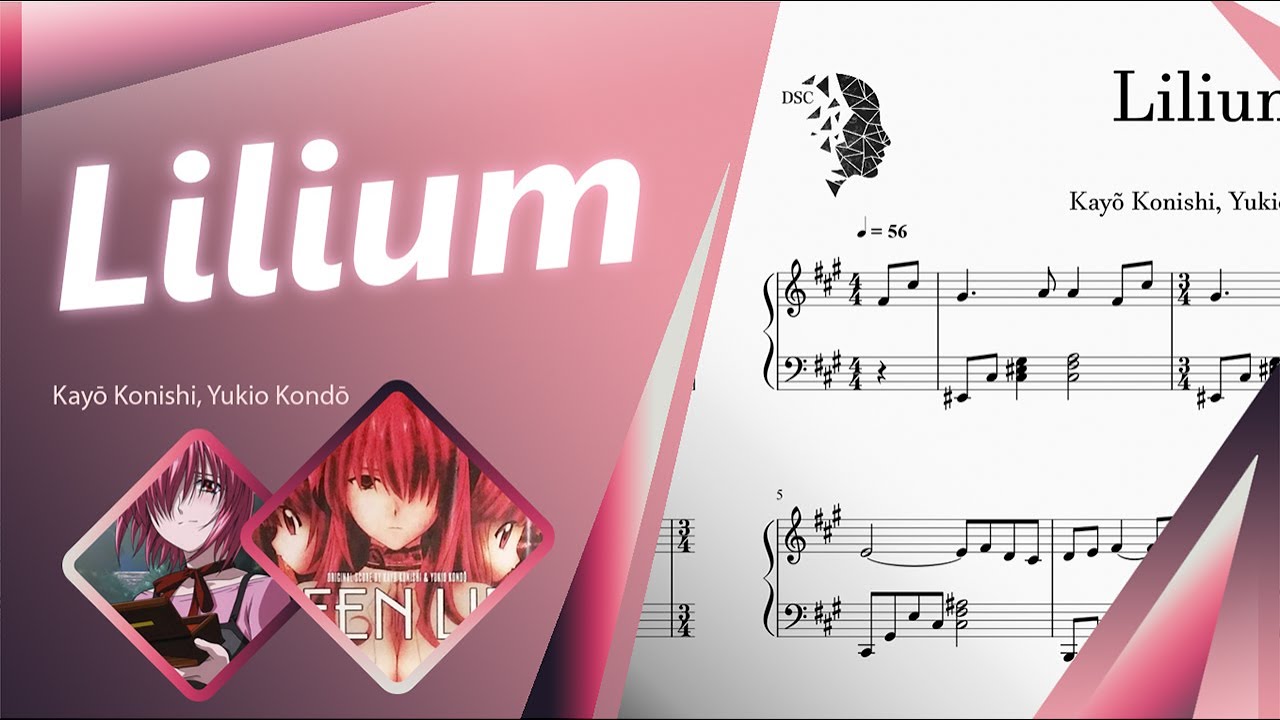 Lilium (OST Elfen Lied) - Kayō Konishi, Yukio Kondō | Piano Cover