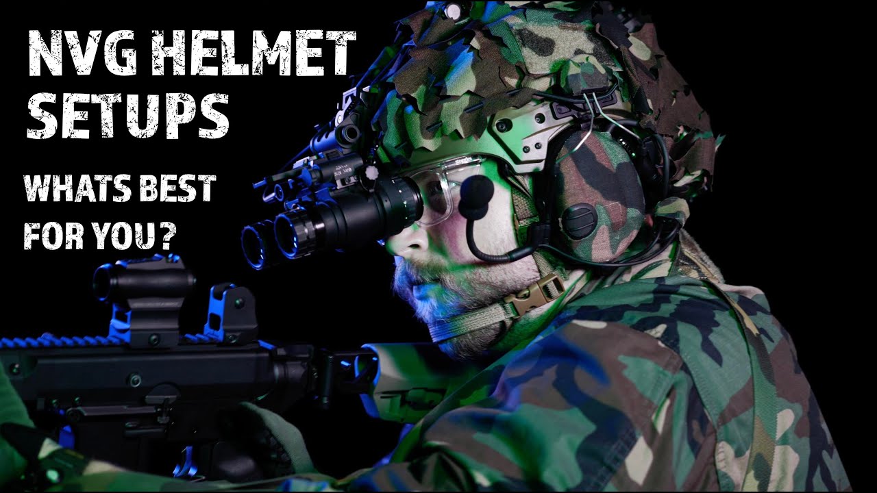 Kitting out your Night Vision Helmet for Beginners