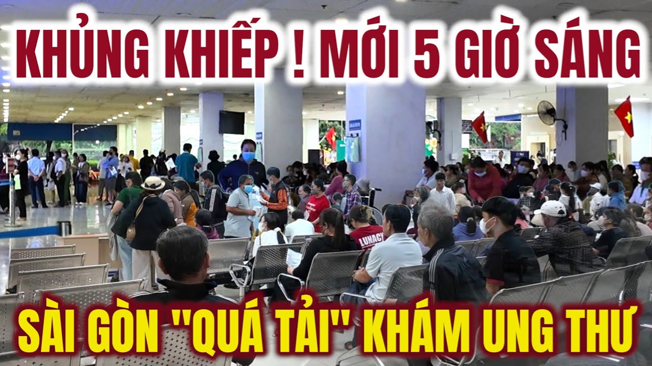 SỢ THẬT SÀI GÒN MỚI 5 GIỜ SÁNG MÀ ĐÔNG KINH KHỦNG Nhiều Người Nằm La Liệt Chờ Khám CÒN HƠN CHỢ RẪY ?