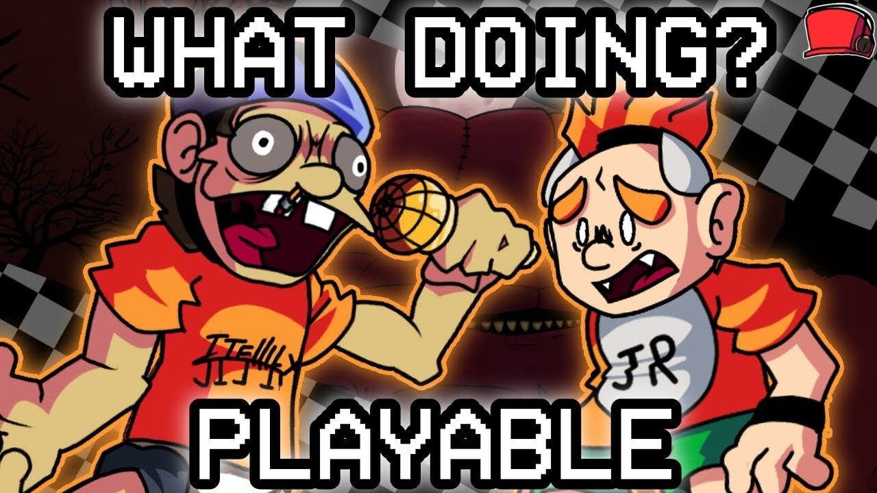 FNF Vs J821 | What Doing? Playable | FNF X Sml Mod