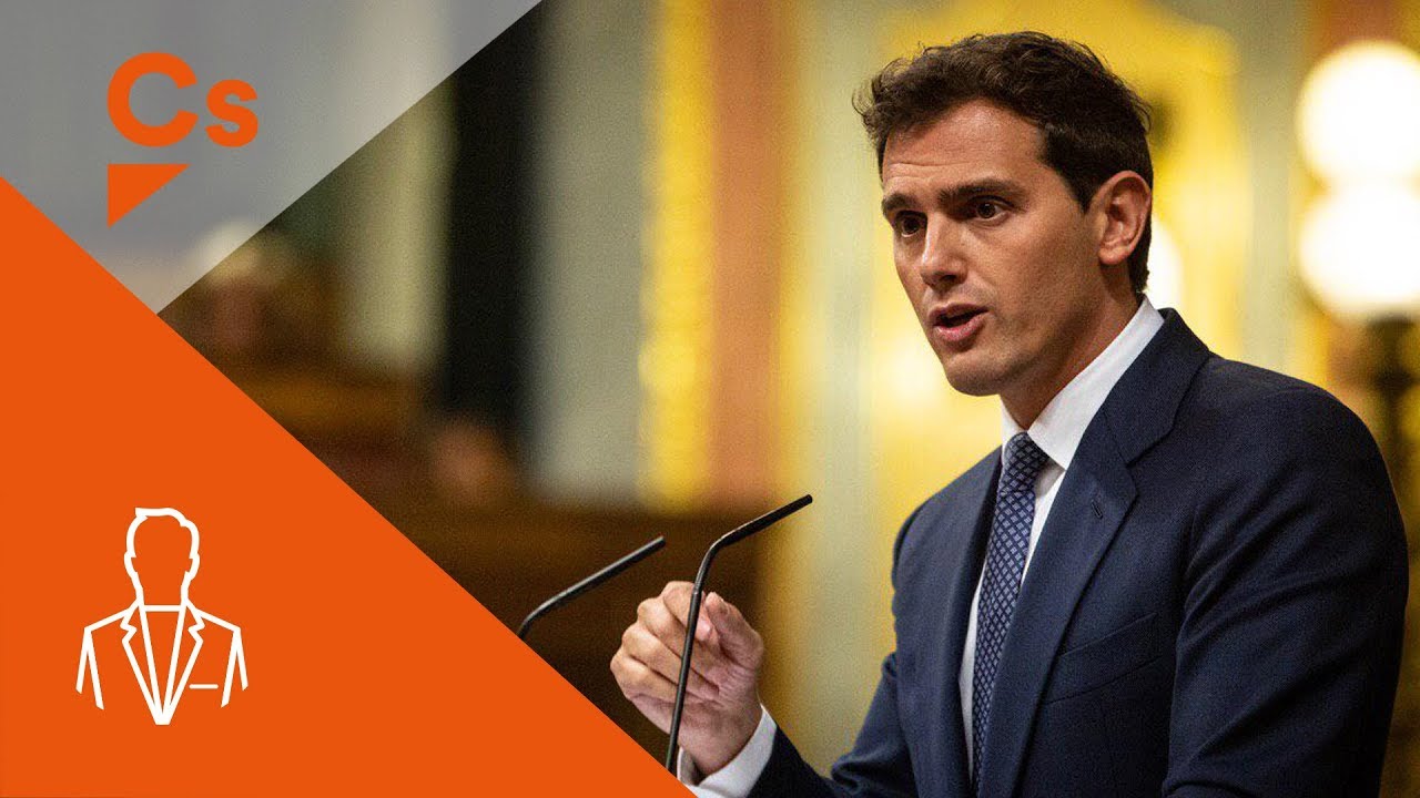 Albert Rivera. Intervención completa en la Sesión de Investidura