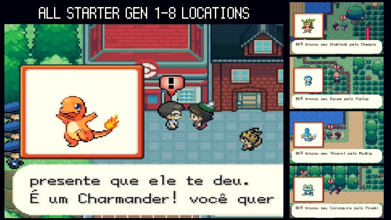 ВСЕ СТАРТОВЫЕ ЛОКАЦИИ ПОКЕМОНОВ 1-8 ПОКОЛЕНИЙ В POKEMON Sword SHIELD ULTIMATE 2023