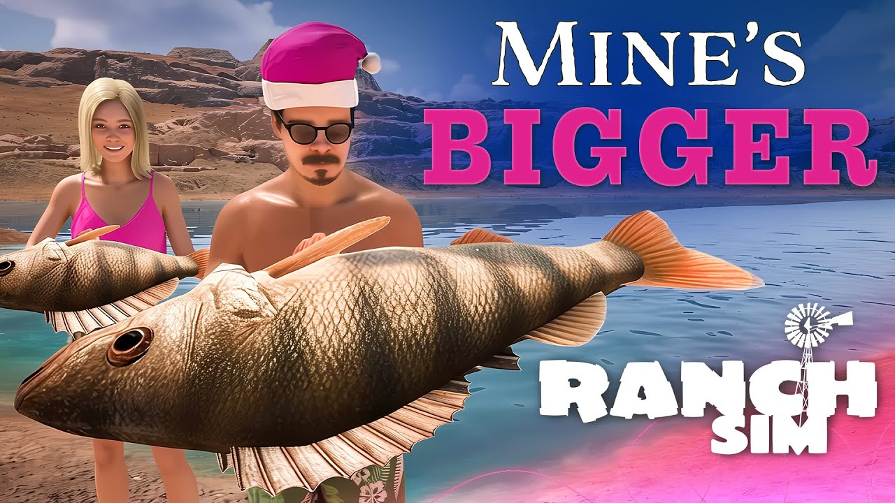 PLAYING with our TACKLE in Ranch Simulator's FISH UPDATE 🐟 Southwest Expansion –Co-op Gameplay [Ep9]