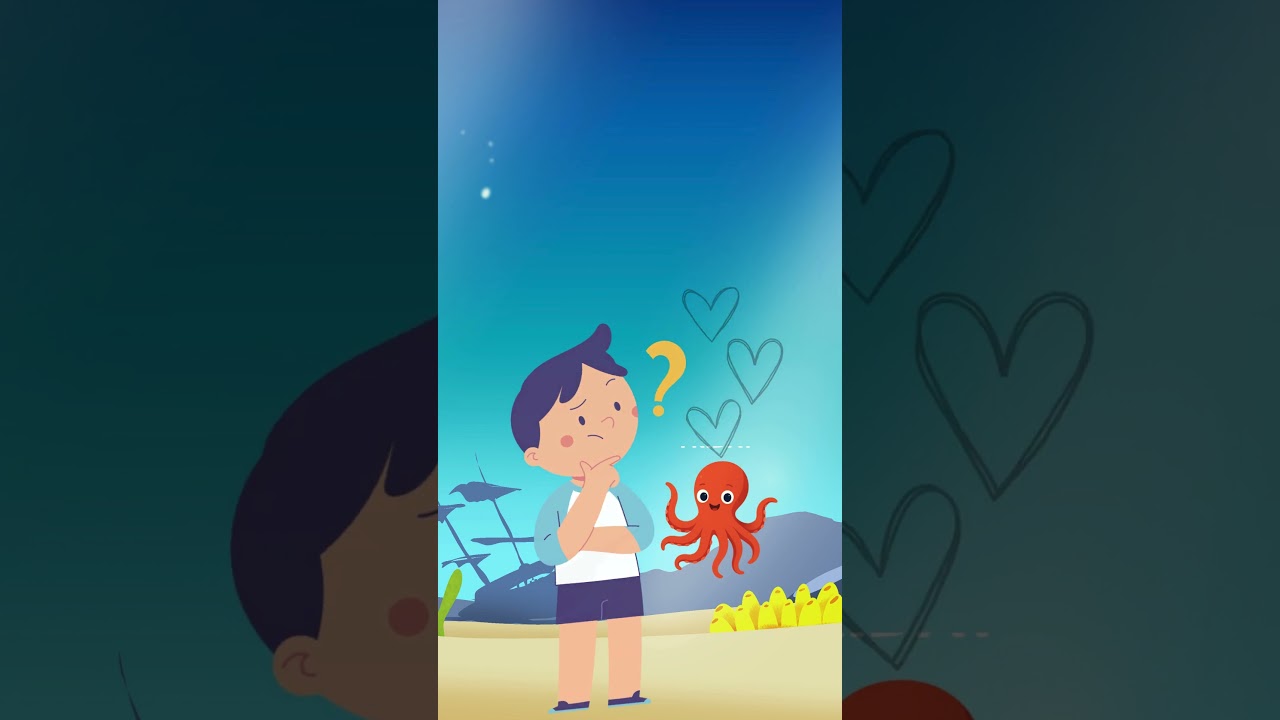 Fun Fact Friday: Octopuses Have THREE Hearts & Blue Blood! 💙👑