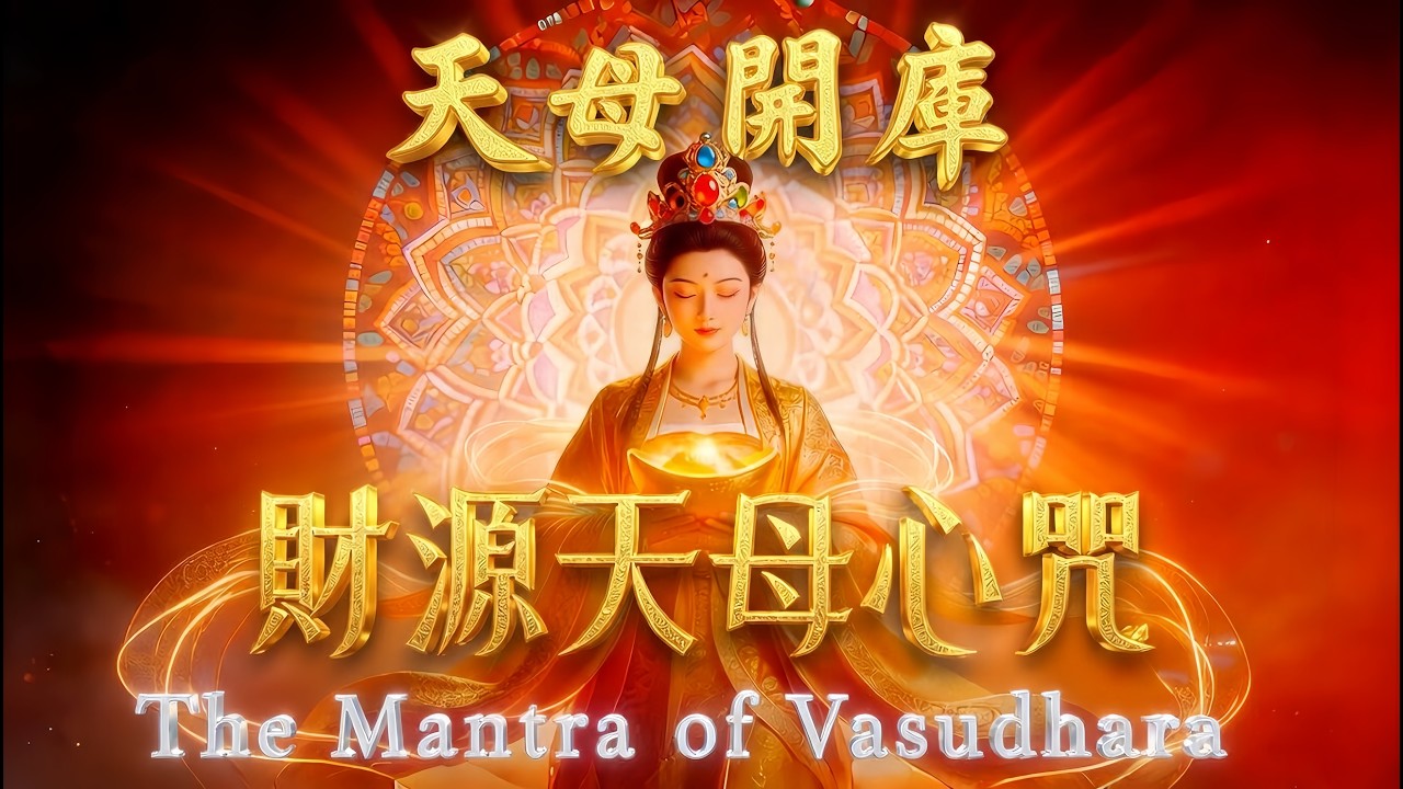 4月10號｜農曆二月廿三「天母開庫日」12生肖開運必聽！願望圓滿接好運《財源天母心咒》3小時｜心想事成．消除業障．財源滾滾．轉運招財．迎接豐盛人生｜吸引力法則．佛教音樂．招財音樂．能量音樂．放鬆音樂