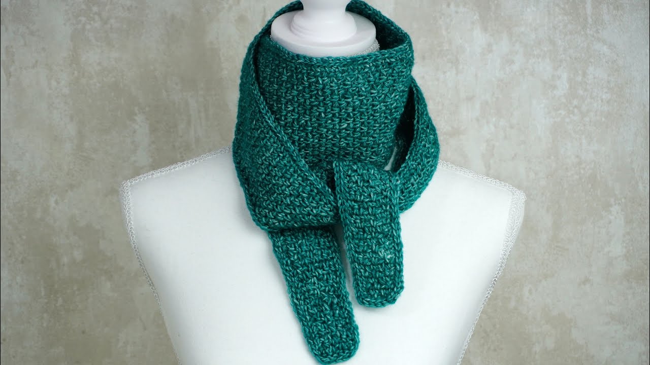 BUFANDA EN CROCHET ESTILO SOPHIE SCARF
