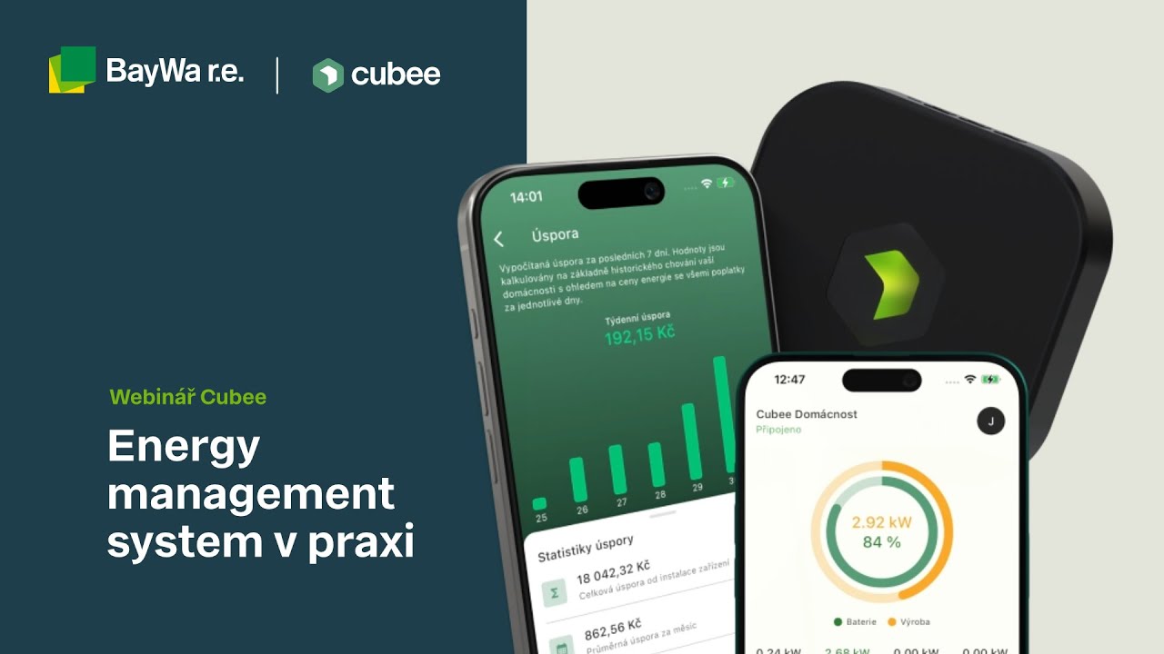 Webinář: Cubee - Energy management system v praxi