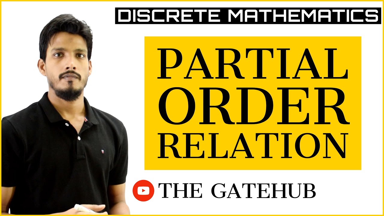 Partial Order Relation in Discrete Mathematics