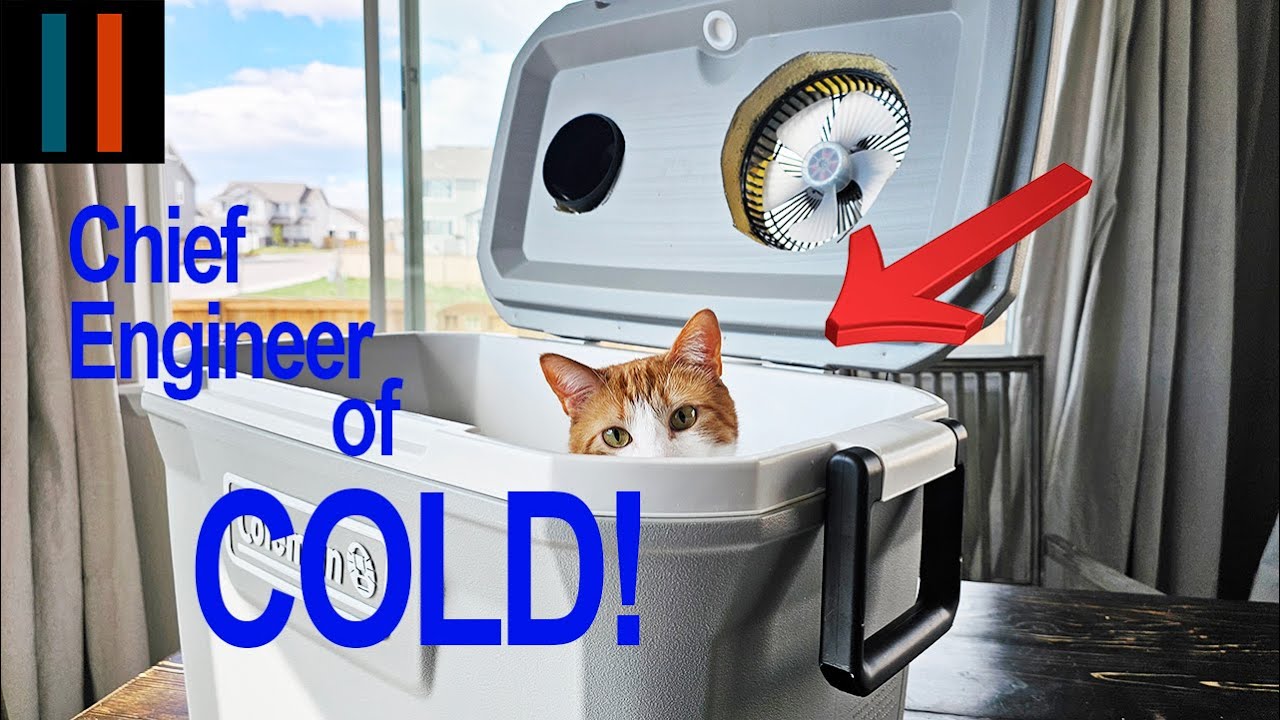 I made a portable DIY Air Conditioner for $17.99