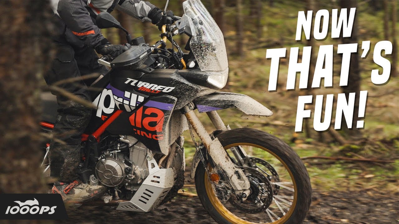 Review Aprilia Tuareg 660 Rally - This Is What the Bike Was Made For! Offroad-Test