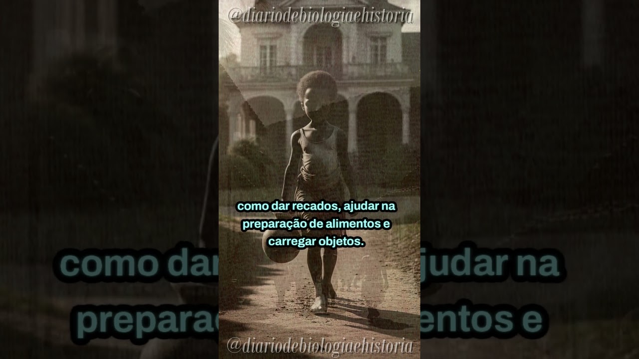 🔴A VIDA DAS CRIANÇAS ESCRAVOS NO BRASIL COLÔNIA 