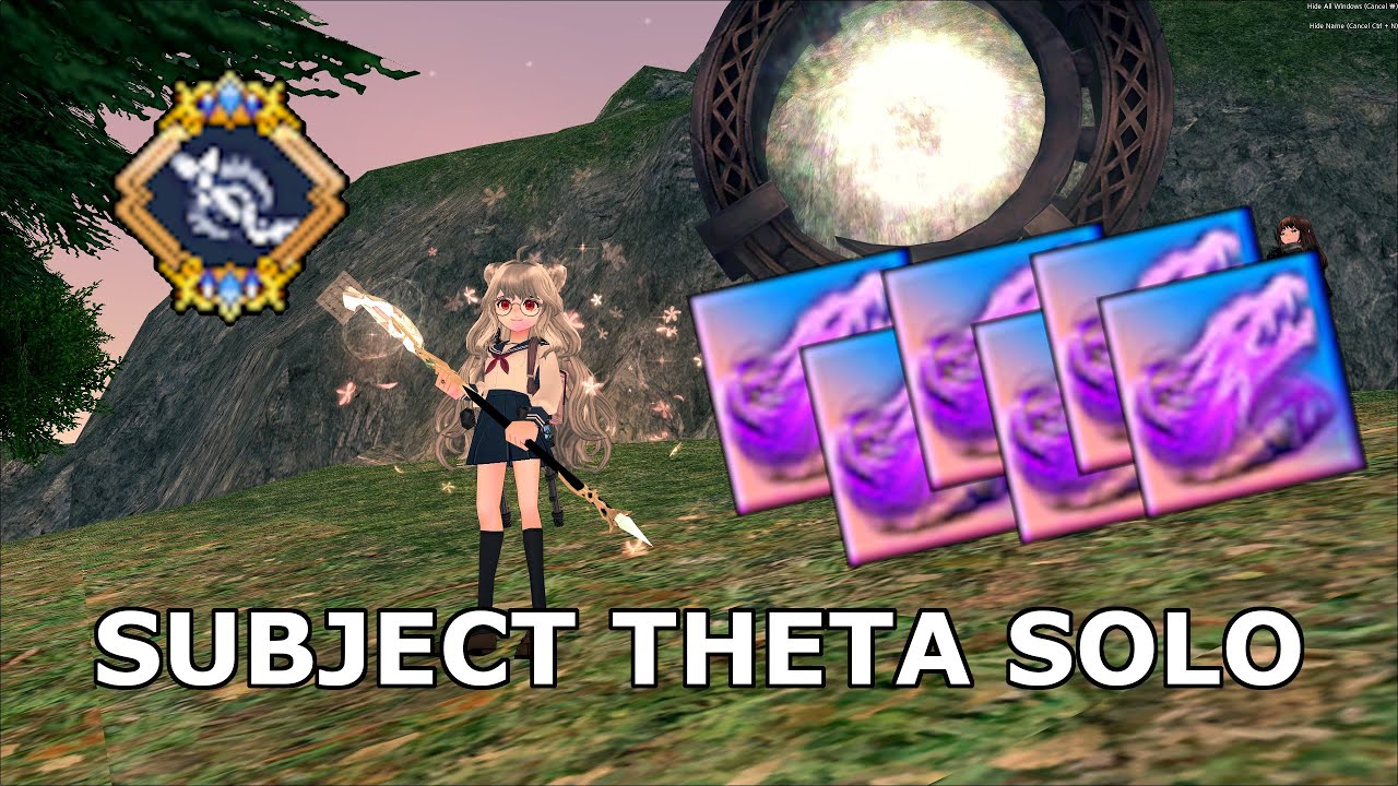 Mabinogi How to Solo Subject Theta with Staff DD
