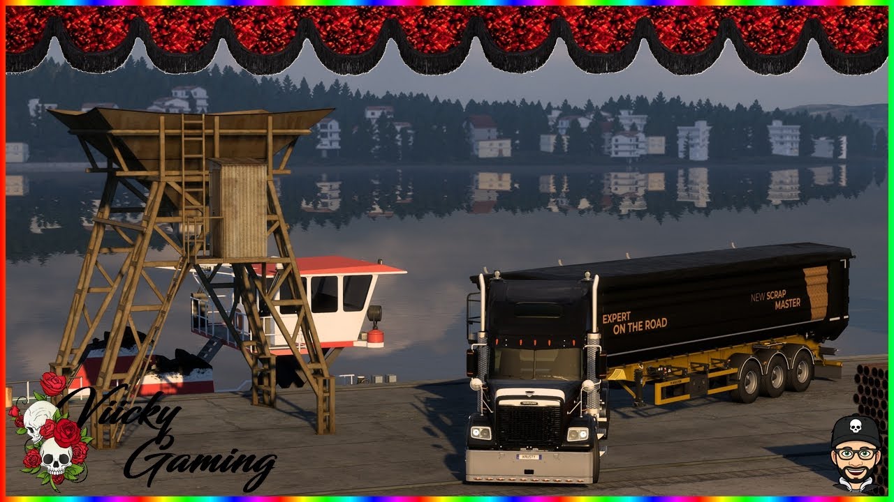 🚚 ETS2 1.57 🚚 Je continue la balade en Suède et je crée un accident 😂🤌