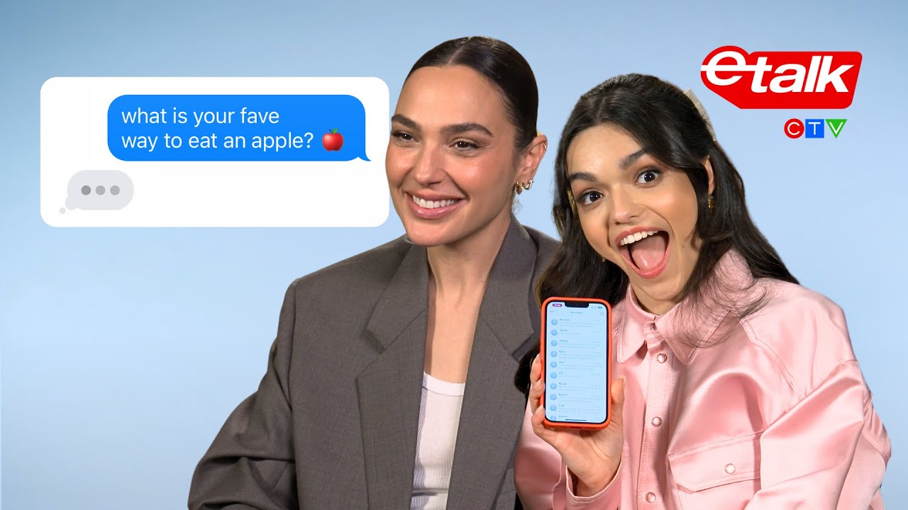 Rachel Zegler & Gal Gadot Text Their Fans | Etalk
