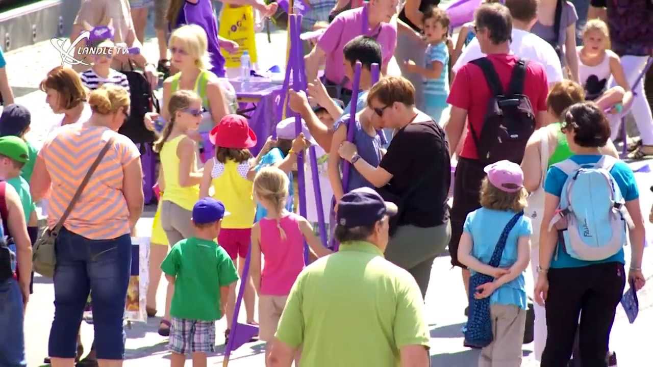 L&auml;ndleTV Reportage Milka Schokofest in der Alpenstadt Bludenz