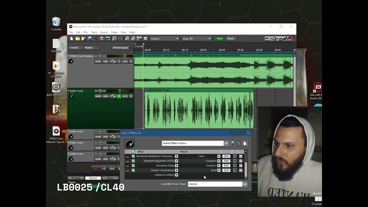كيفية تعديل الصوت وتجهيزه باحترافية مبسطة
