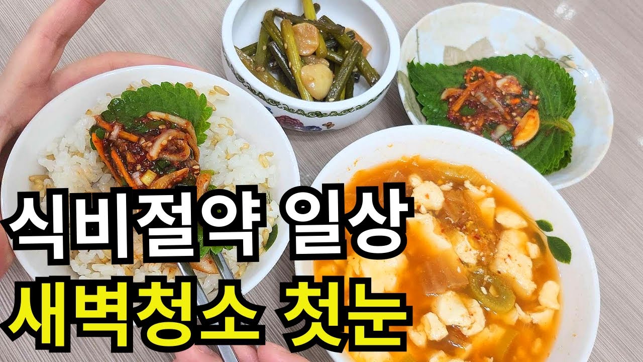 알바하는 대신 허리띠 졸라 집밥 먹는 여자/ 새벽청소 가는길 첫눈 맞은 썰 푼다