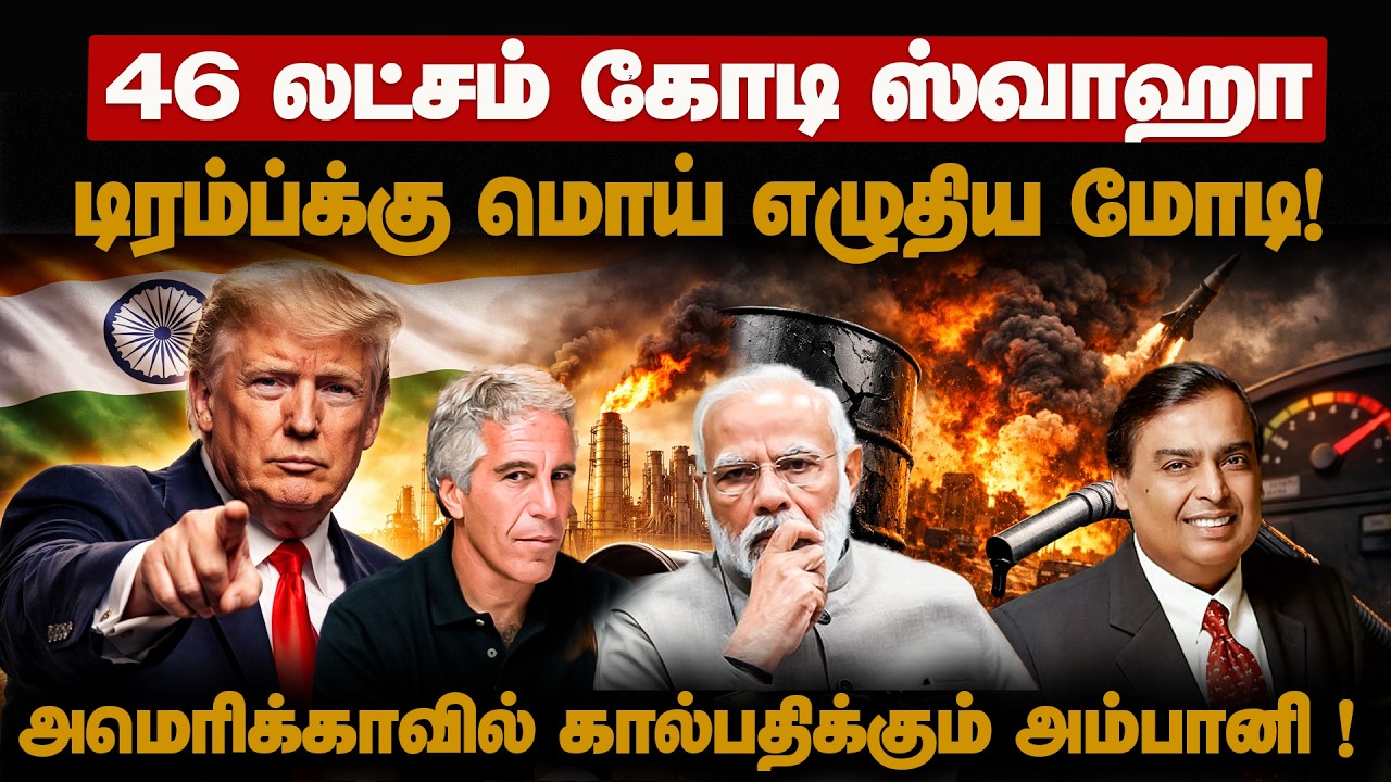 கச்சா எண்ணெய் வர்த்தகம் -  இந்தியாவை ஆட்டுவிக்கும் டிரம்ப்!