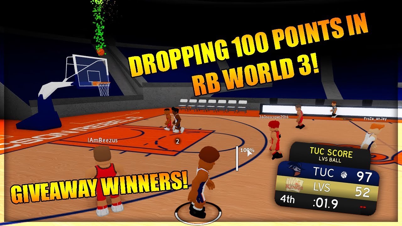 GIVEAWAY WINNERS! - DROPPING 100 POINTS IN RB WORLD 3! - RB World 3 Alpha Testing Gameplay
