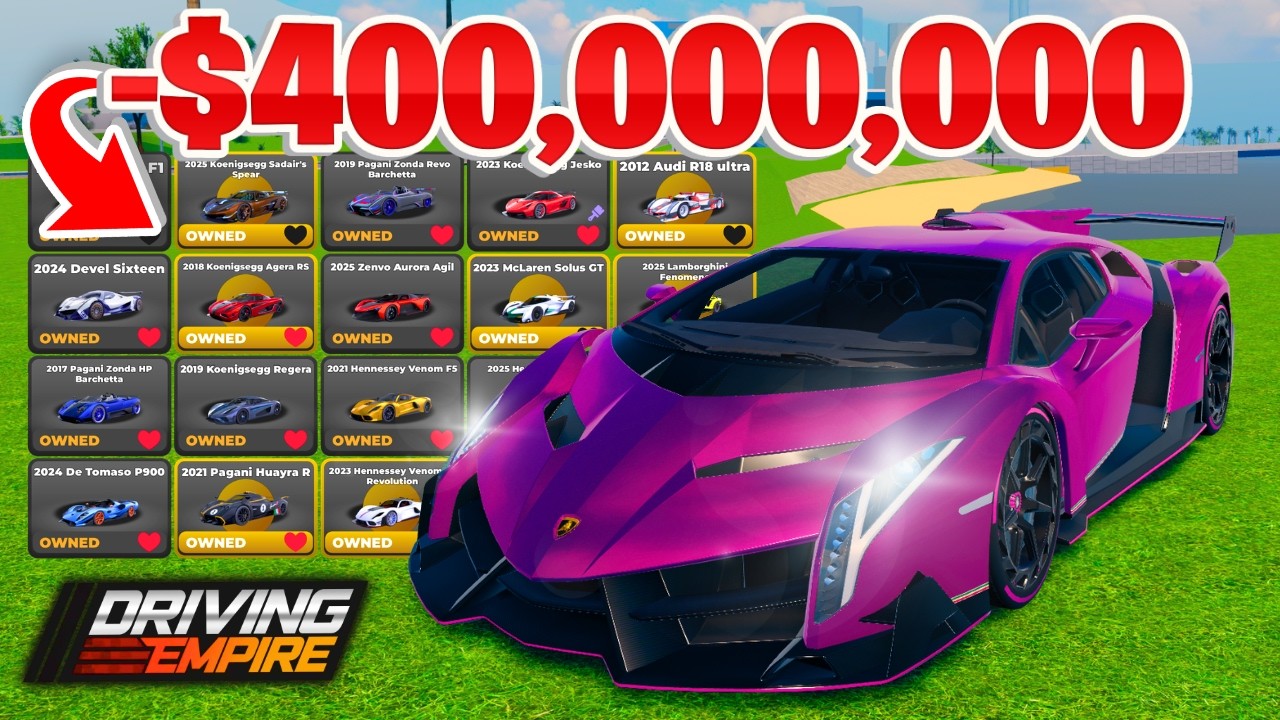 Покупаю своей девушке ВСЁ в Roblox Driving Empire!