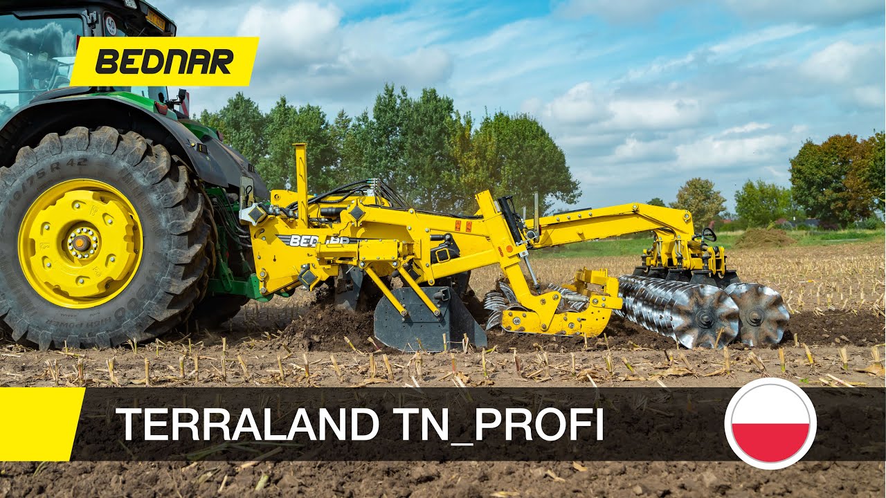 BEDNAR FMT | Pług dłutowy TERRALAND TN_PROFI