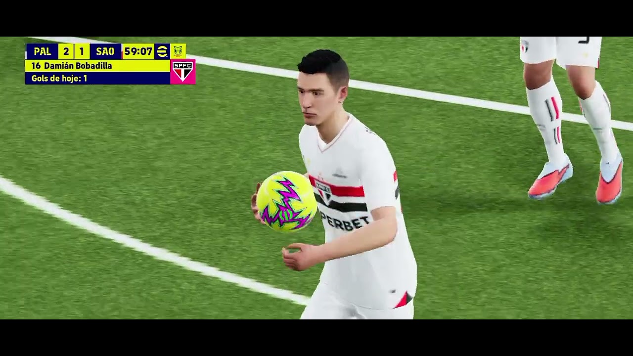 Palmeiras x São Paulo copa do Brasil efootball 2026 grupo A