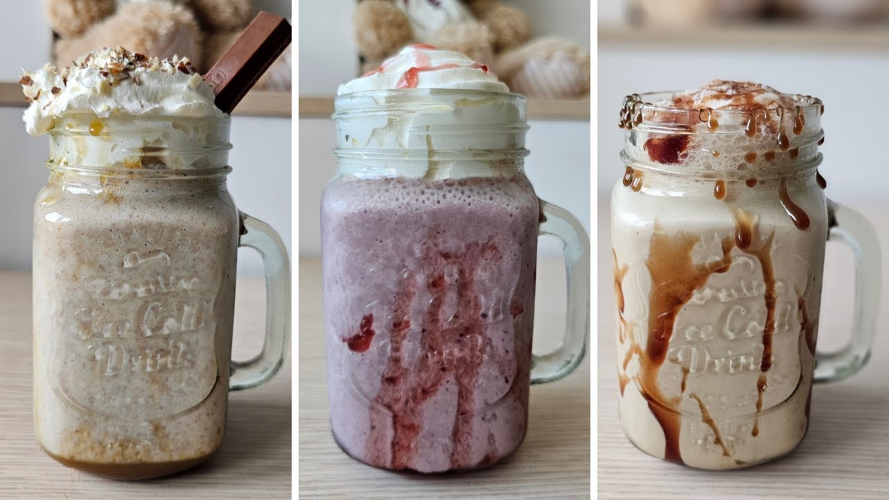 3 Easy Milkshakes to try at home