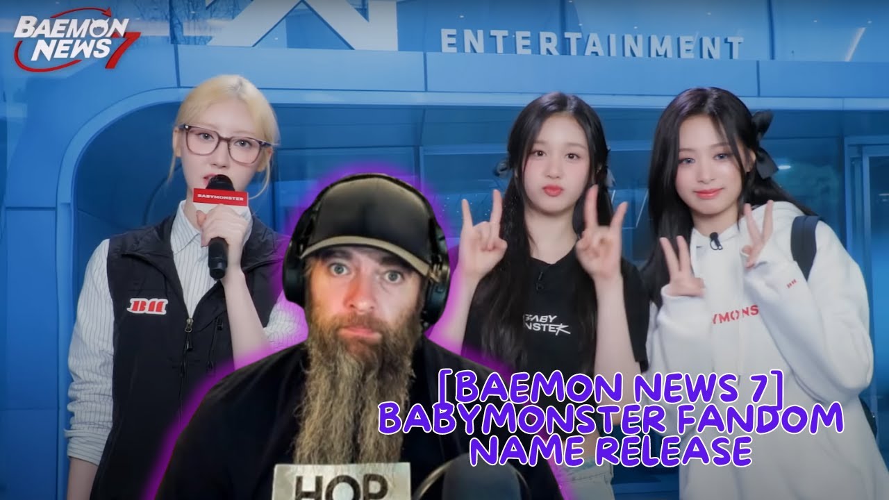 BAEMON NEWS 7 BABYMONSTER FANDOM NAME RELEASE VIDEO REACTION!