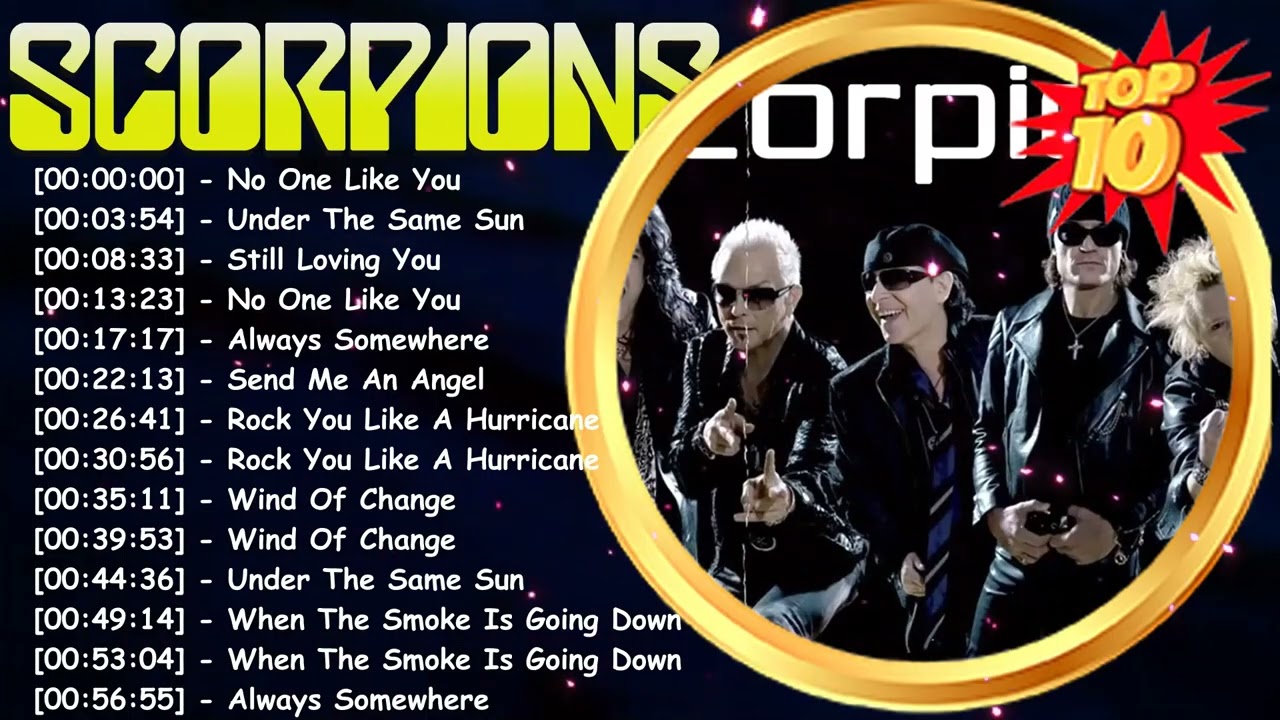 Greatest Hits Scorpions – Classic rock legends with powerful ballads and hard rock hits