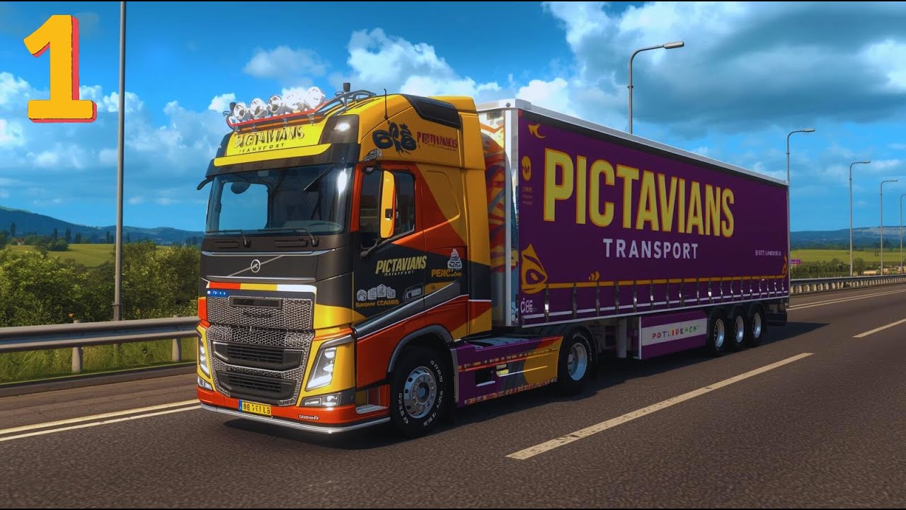 ETS2 [FR] [La Chronique du Pictavien] S1 E1: Nouvelle aventure La Rochelle - Nantes