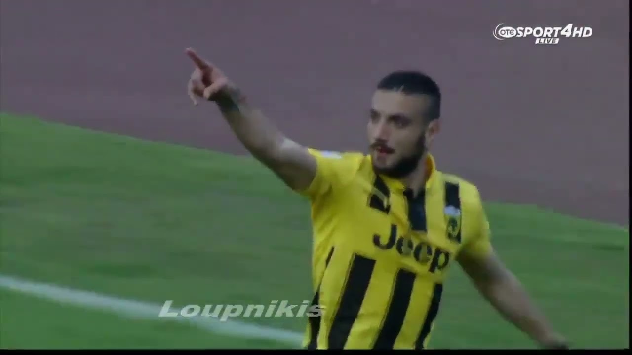 2014-15. Β' ΕΘΝΙΚΗ.  ΑΝΟΔΟΣ. Πλει οφ 1η αγων. ΗΡΑΚΛΗΣ - ΑΕΚ  2-1  Πασσας, Περονε.