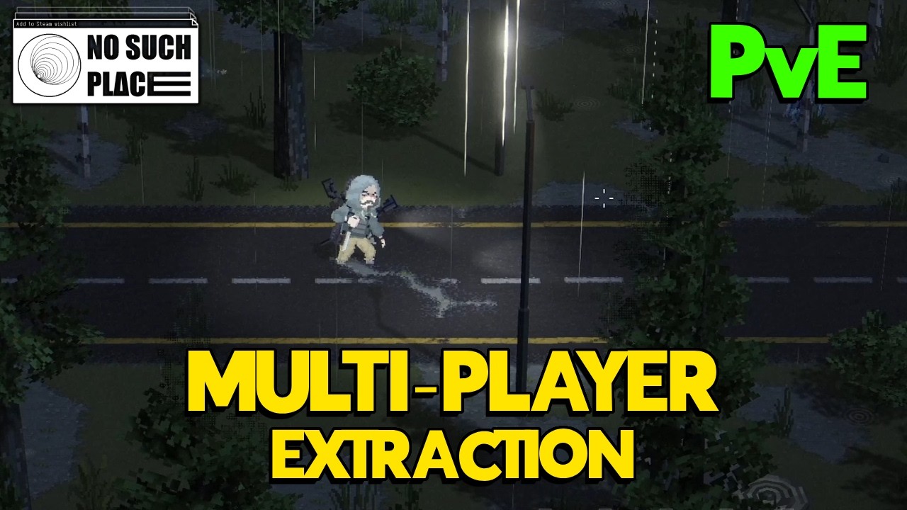 You Can Play This PvE Extraction Game By Yourself OR With Friends! - No Such Place
