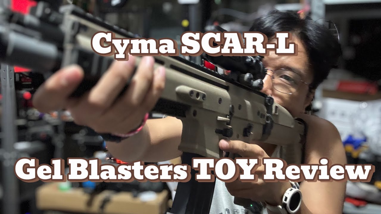 Cyma Jund FN SCAR-L Gel Blasters TOY Review #jomarx