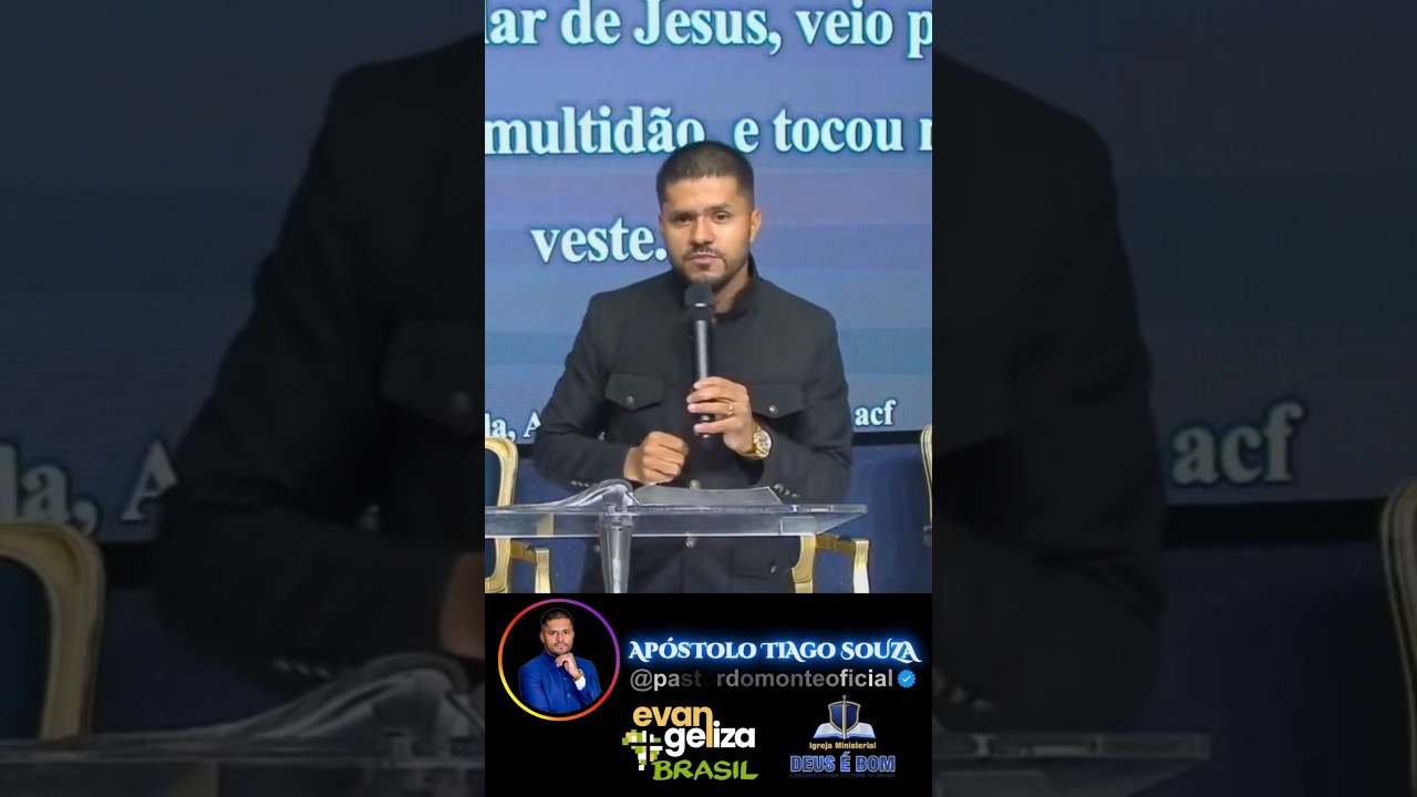 CUIDADO COM OQUE VOCÊ OUVE! Pr Tiago Souza