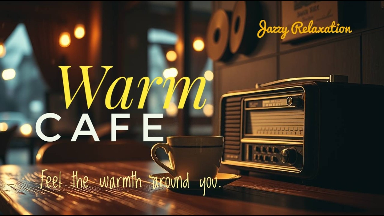 Warm Cafe Jazz Ambience 🎶 Relaxing Sounds for Quiet Moments