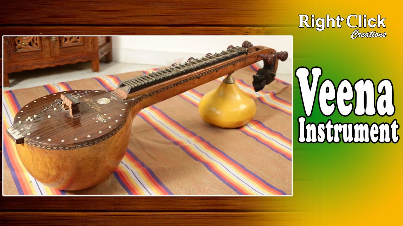 How the Veena Instrument various parts work exactly while playing | Traditional Indian Instrument