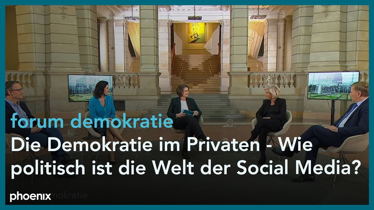 forum demokratie: Die Demokratie im Privaten – Wie politisch ist die Welt der Social Media?