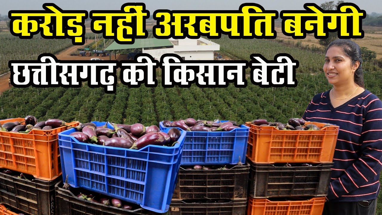 करोड़ नहीं अरबपति बनेगी छत्तीसगढ़ ‌की किसान बेटी ।। CG farmer's daughter will become a billionaire