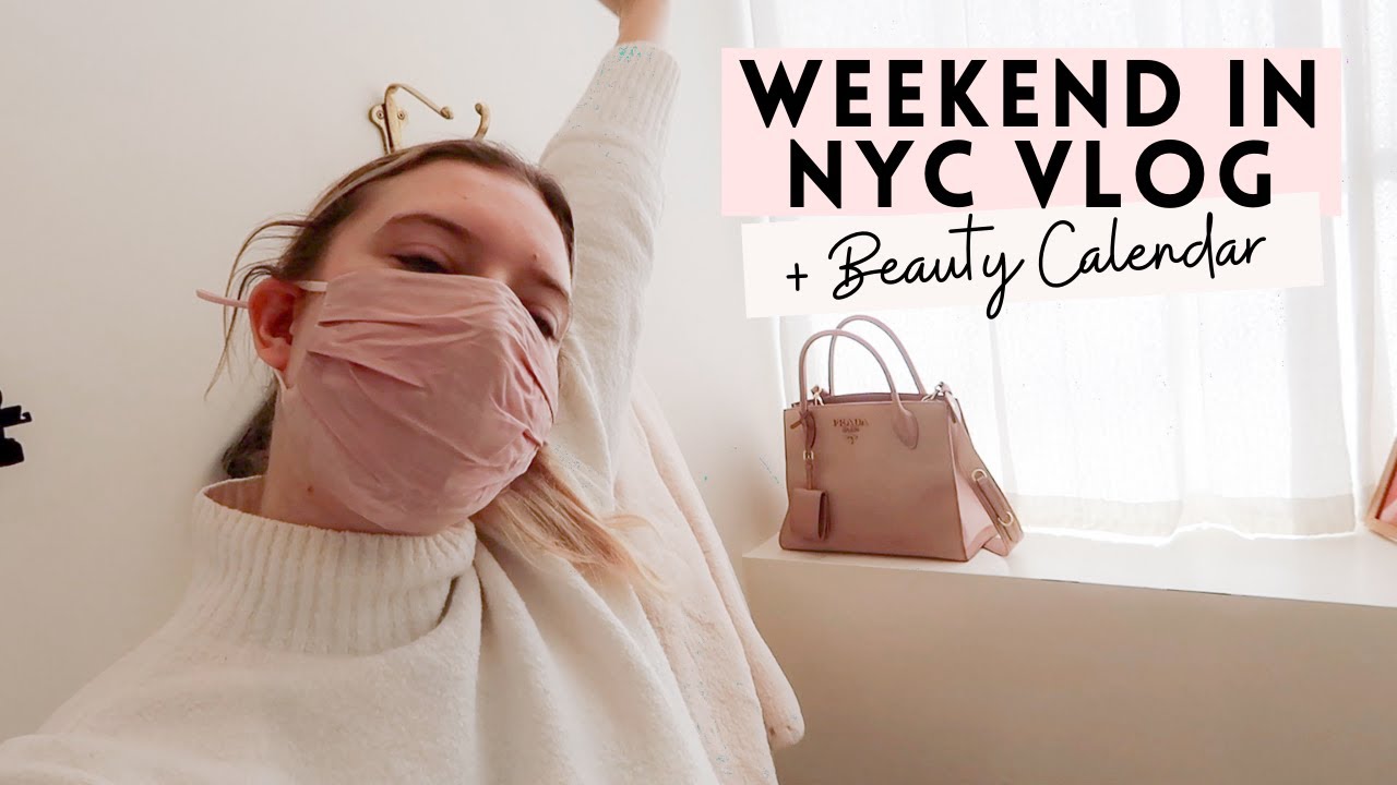 VLOG! My 2021 Beauty Calendar, LoveShackFancy x Beach Riot, Breath of Youth, Sézane, Energy Balls