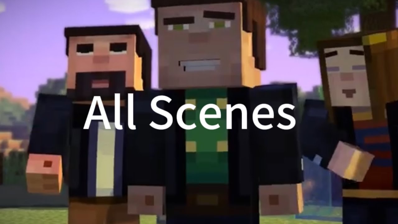 Minecraft Story Mode: all Aiden Scenes