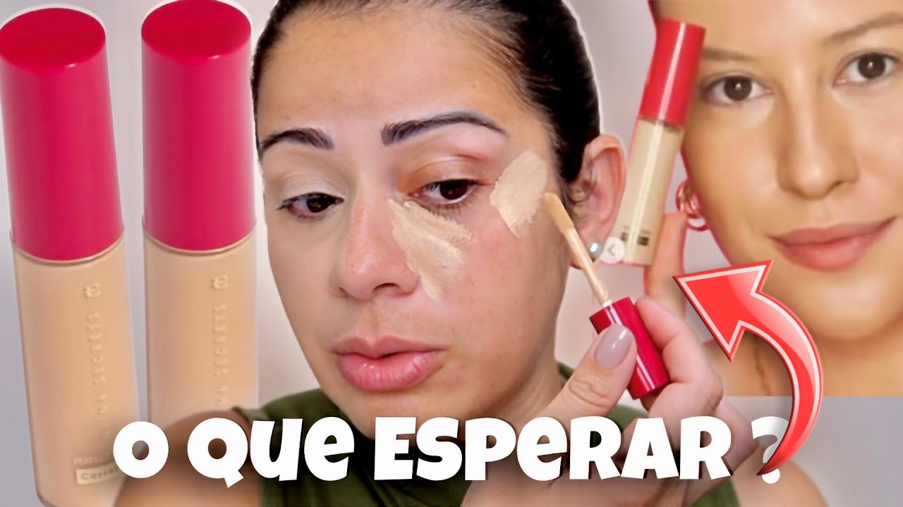 TESTEI o Corretivo da NIINA SECRETS | Perfect Match by Eudora