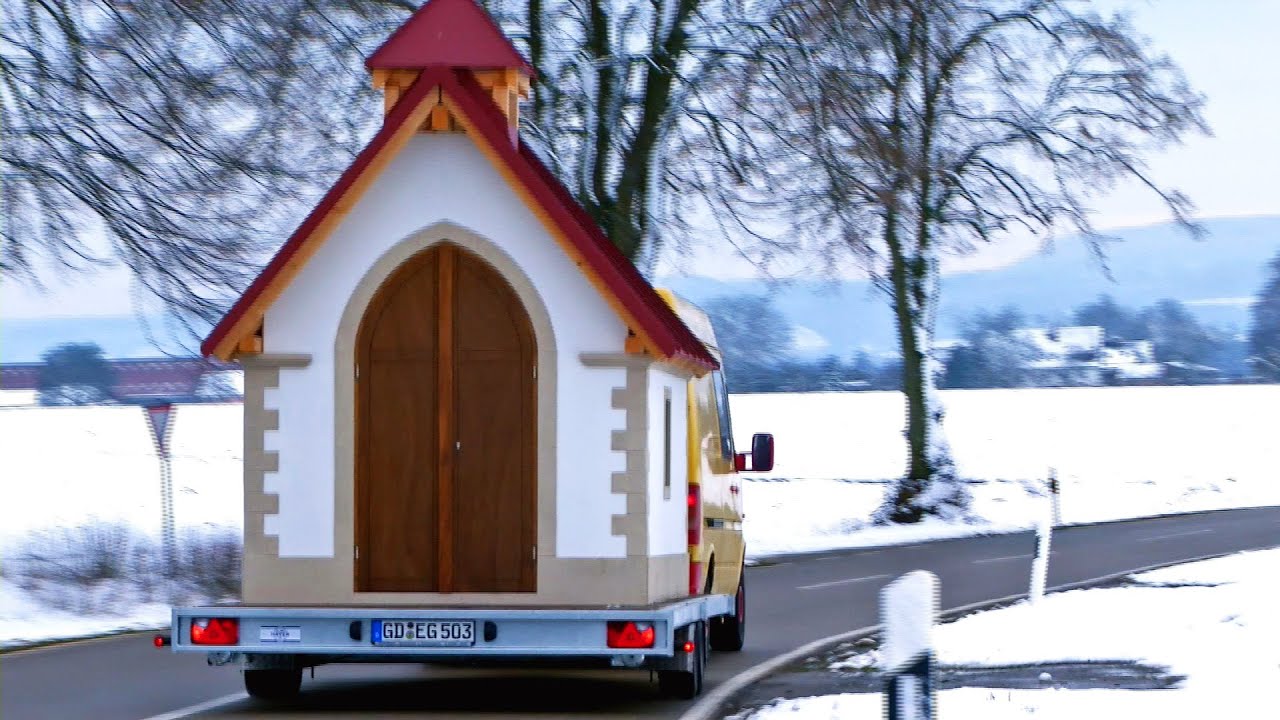 Eine mobile Kirche auf vier Rädern