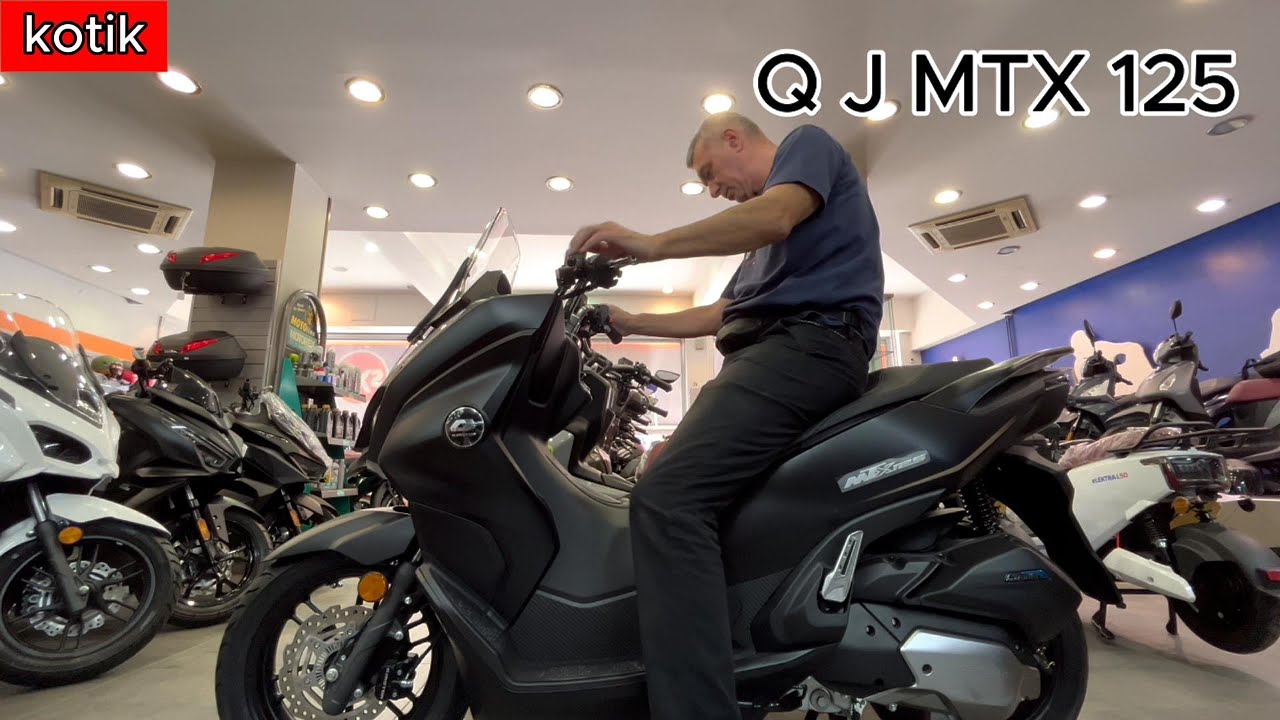 QJ MOTOR MTX 125 #motovlog #qjmotor