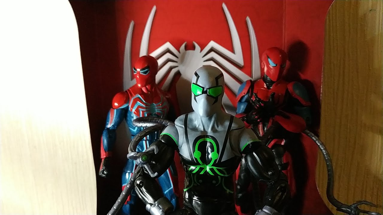 #ОТКрывашка.MARVEL LEGENDS.GAMER VERSE SPIDER-MAN and SUPERIOR OCTOPUS.HASBRO(2019).