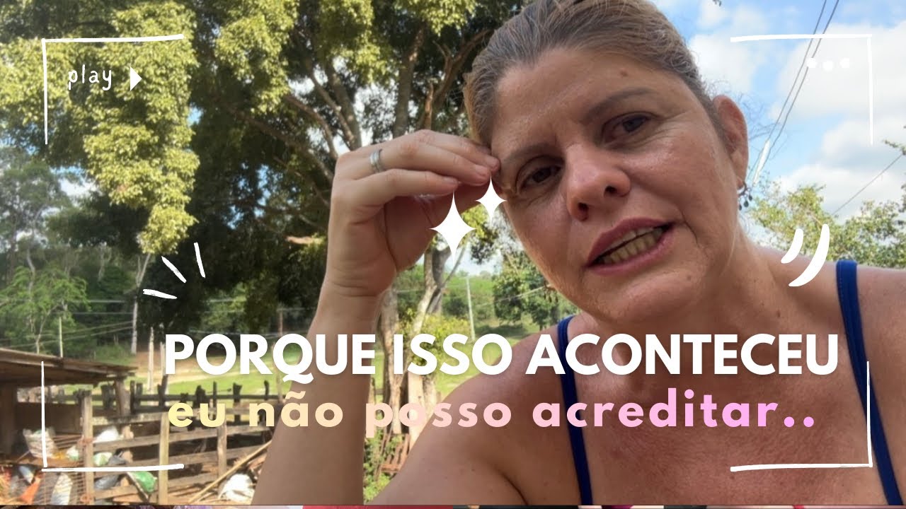  O PIOR ACONTECEU EU NÃO POSSO ACREDITAR 