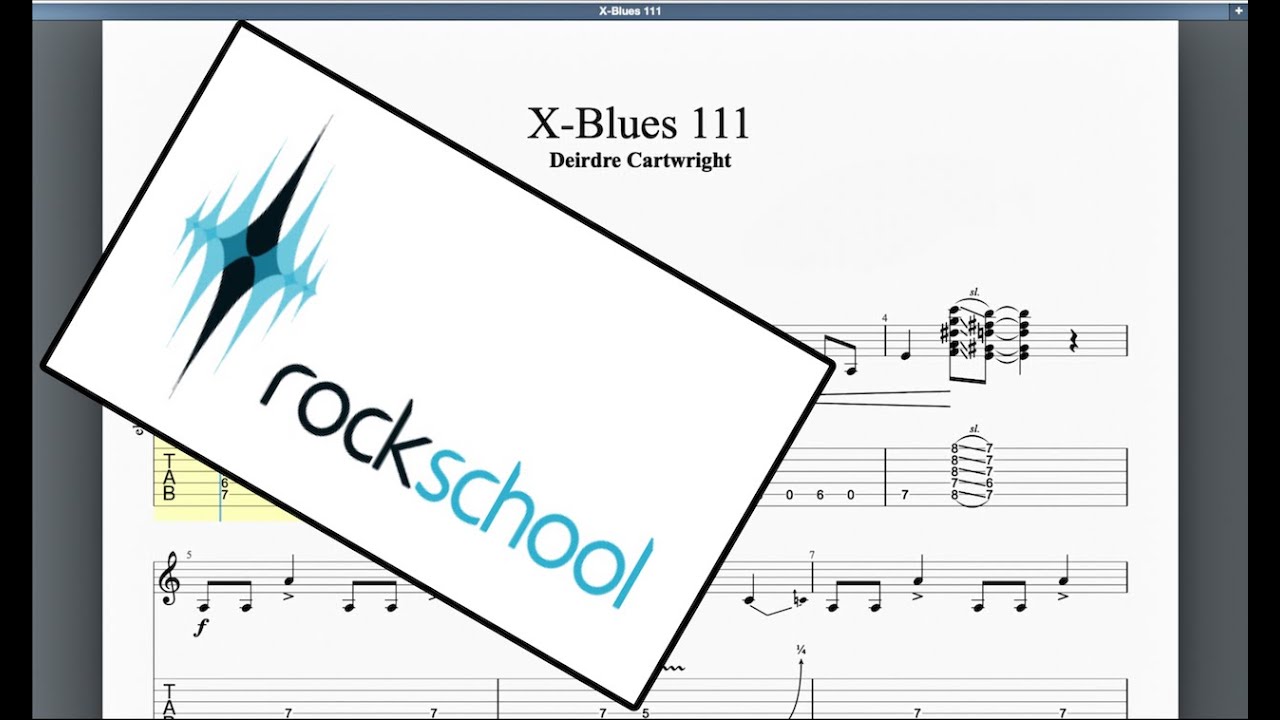 X Blues 111 (2006) Rockschool Grade 5 Guitar