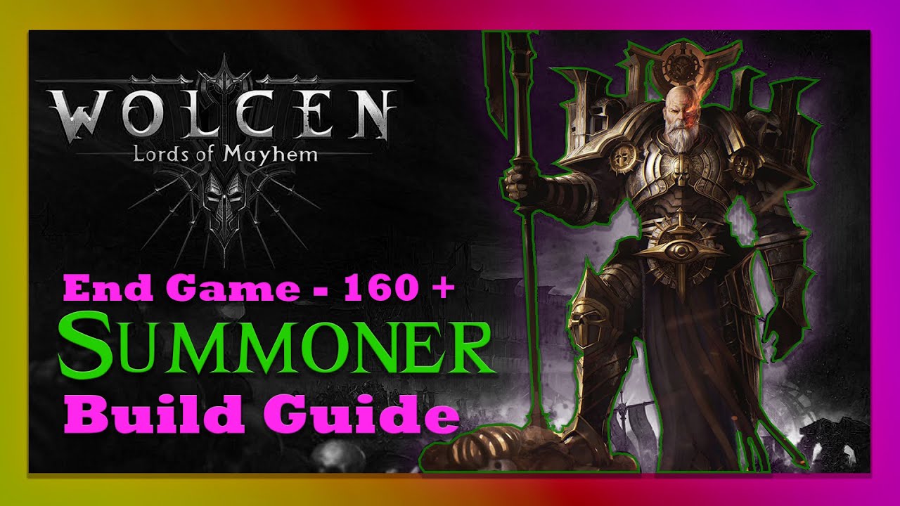 Wolcen Summoner Build Guide - 160+ Without Trial Belt!