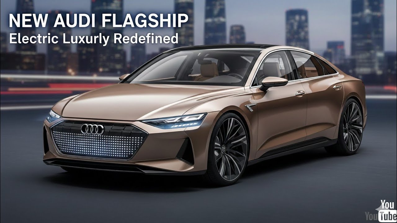 Futuristic 2026 Electric Sedan | Audi-Inspired Concept