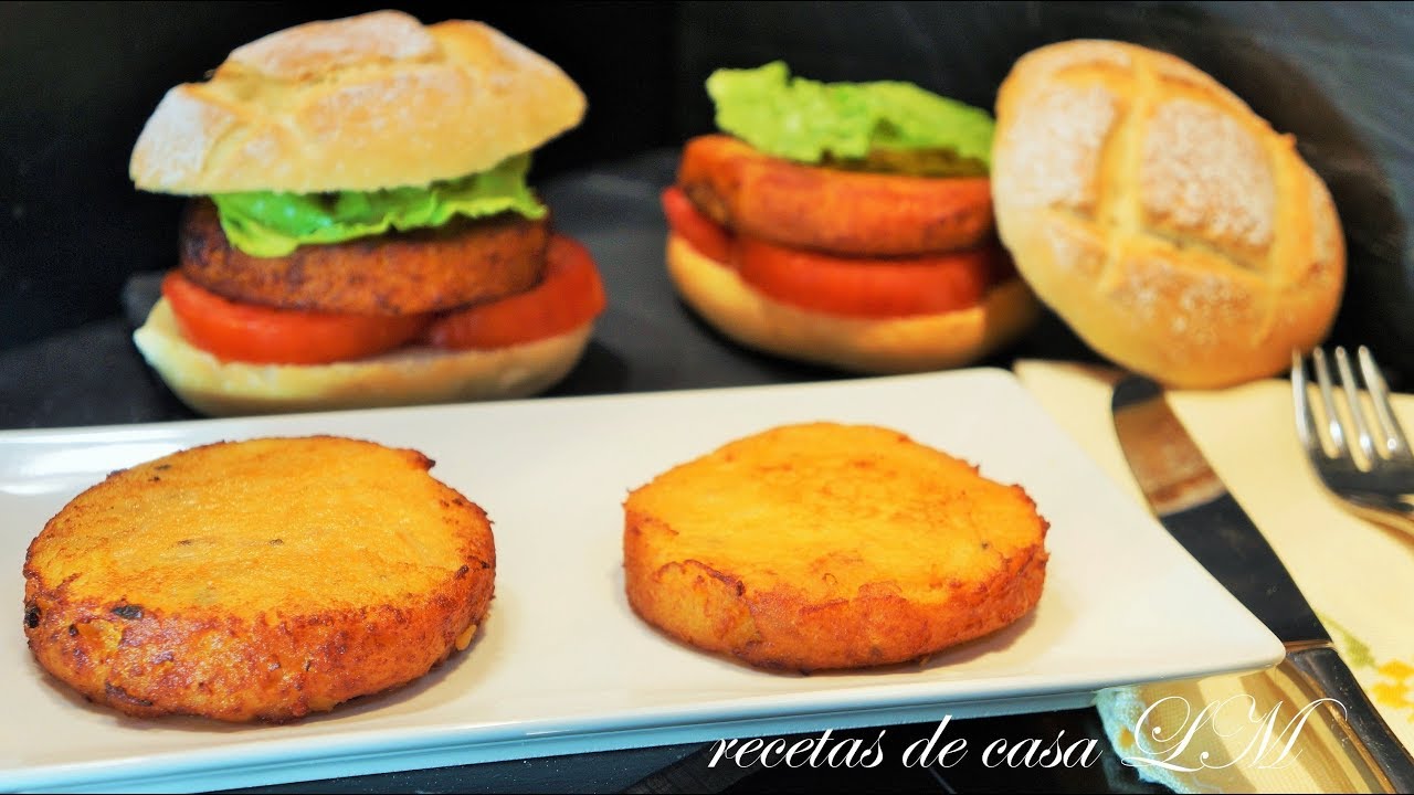 HAMBURGUESA DE CALABAZA HAMBURGUESA VEGETAL