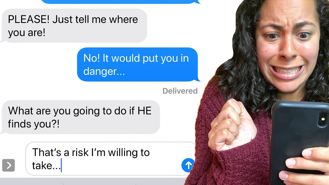 I Ran Away From Home To Escape My STALKER and Protect My Family! | Scary Text Message Story Time